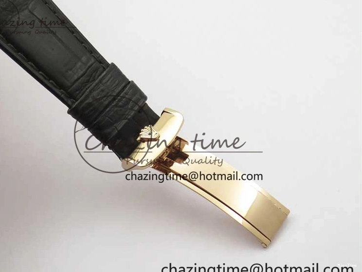 MiroTime 0320 Cellini 50535 Moonphase RG GMF Best Edition White Dial on Brown Leather Strap A Lightweight 2634